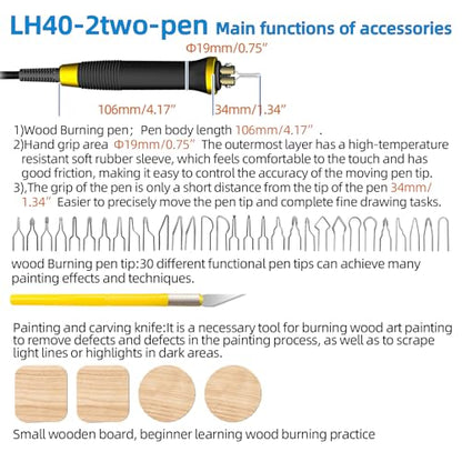 Wood Burning Tool (32 Count)