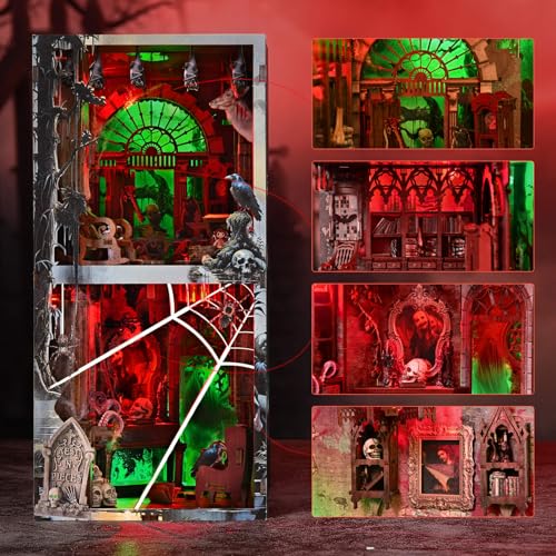 Haunted House Halloween Book Nook Kit