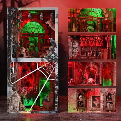 Haunted House Halloween Book Nook Kit