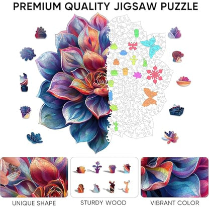 Wooden Puzzles for Adult 500 Piece (500 Count)