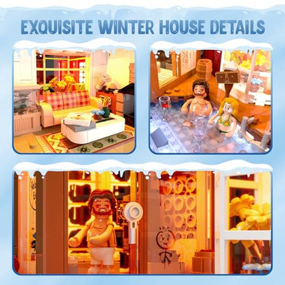 Spa Cabin Winter Lighting (2235 Count)