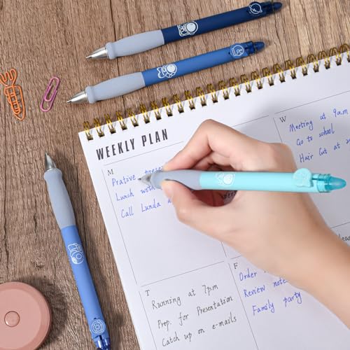 8Pcs Cute Erasable Pens (8 Count)