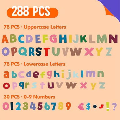 288 PCS Alphabet Combo Set (288 Count)