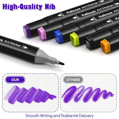 Alcohol Markers Set 48 Colors (48 Count)