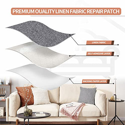 Fine Linen Fabric Patches