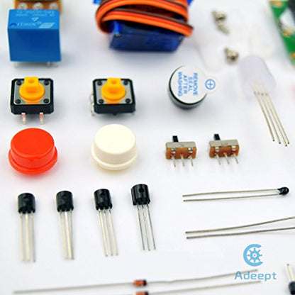 Project 1602 LCD Starter Kit Compatible with Arduino UNO R3 Mega2560 Nano Servo Relay LCD1602 Beginner