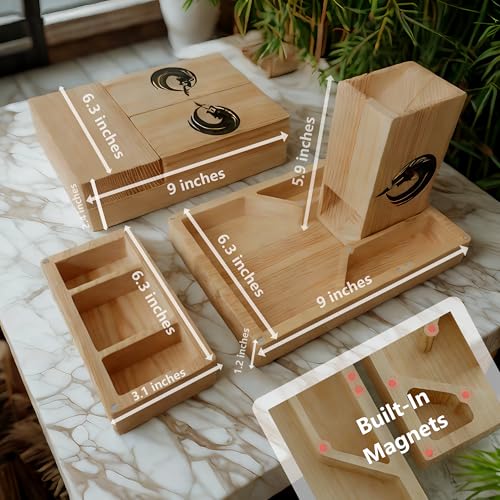 Wooden Dice Tower