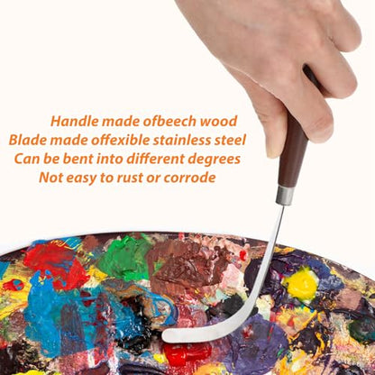 27 Piece Stainless Steel Palette Knife Set (27 Count)