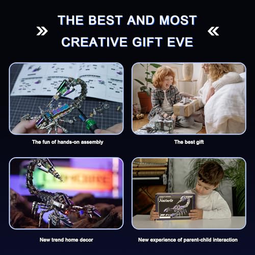 Mostarle Cyberpunk Rage Scorpion 3D Metal Puzzle