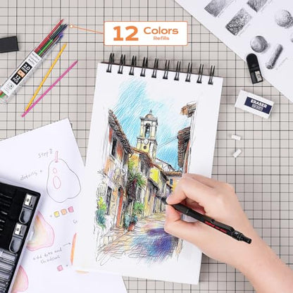 22PCS Art Mechanical Pencil Set (8.4 Count)