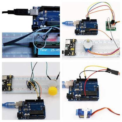 RFID kit for Arduino UNO R3 Upgraded Learning kit with Retail Box RFID Arduino UNO R3 Starter kit with LCD Display