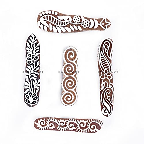 Mehndi Print Blocks (5 Count)