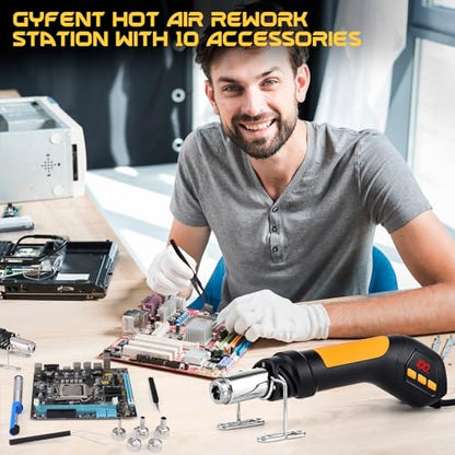 Mini Heat Gun Kit Hot Air Soldering Rework Station
