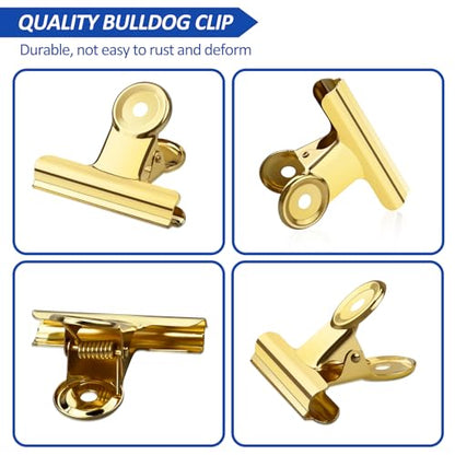 10 Pack Large Metal Hinge Clips 2.5 Inches Bull Hinge Paper Clips
