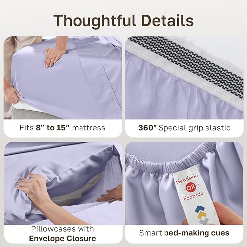 100% Organic Cotton Cal King Sheets