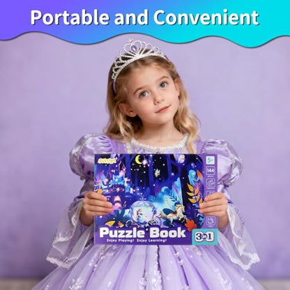 Princess Magnetic Puzzles for Girls 4