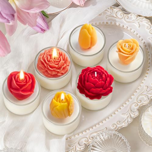 Flower Candle Molds
