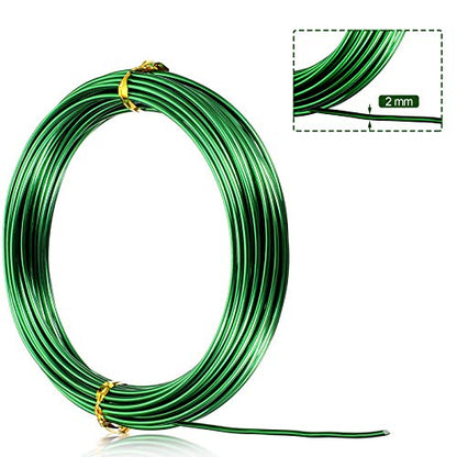1 Roll Aluminum Wire for Jewelry Making (32.8 Foot)