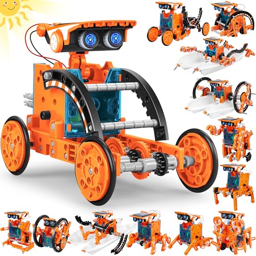 STEM 13-in-1 Education Solar Power Robots Toys for Boys Age 8-12
