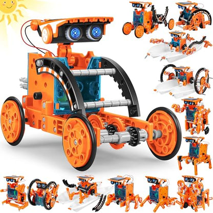STEM 13-in-1 Education Solar Power Robots Toys for Boys Age 8-12