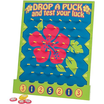 Plinko Board Game Large 16x20 Tabletop Prize Drop Disc Game (8 Count)