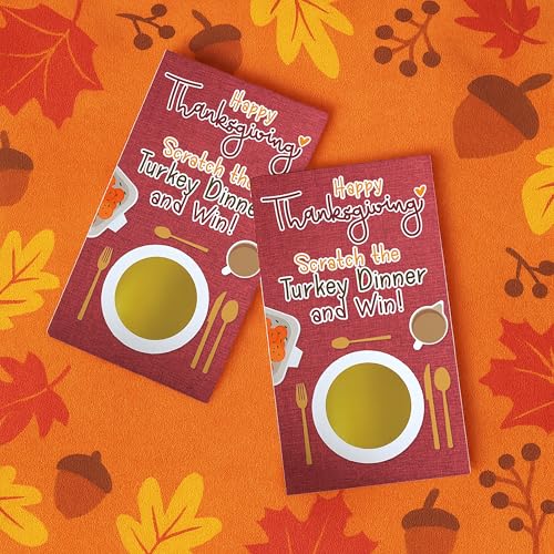 Thanksgiving Scratch Off Game (30 Count)