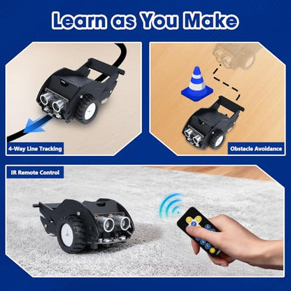 STEM Toys SharkBot Smart Car Kit Voice