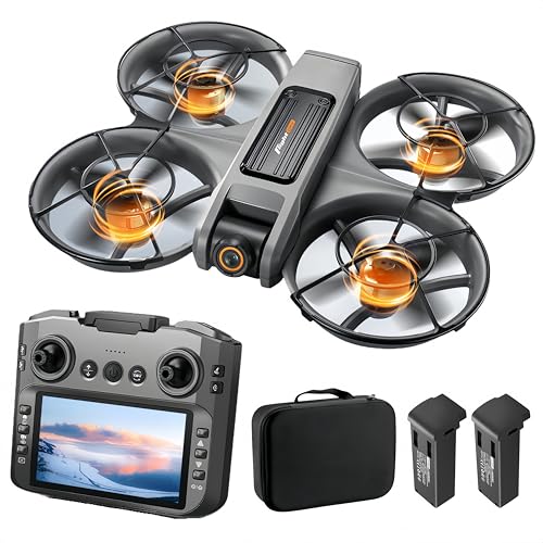 Brushless Drone with Camera and 4.92" Screen Remote
