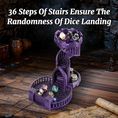 Castle Dice Tower and Tray