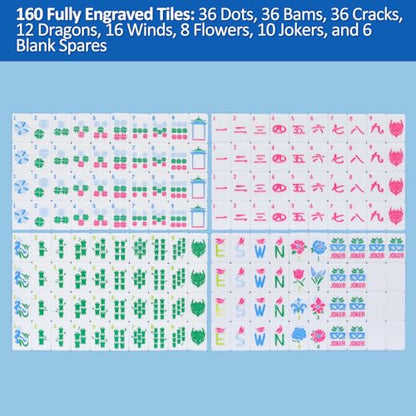 American Mahjong Tile Set