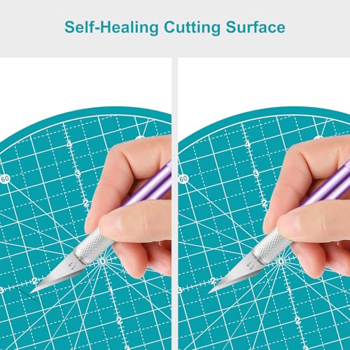 10"x10" Round Rotating Cutting Mat