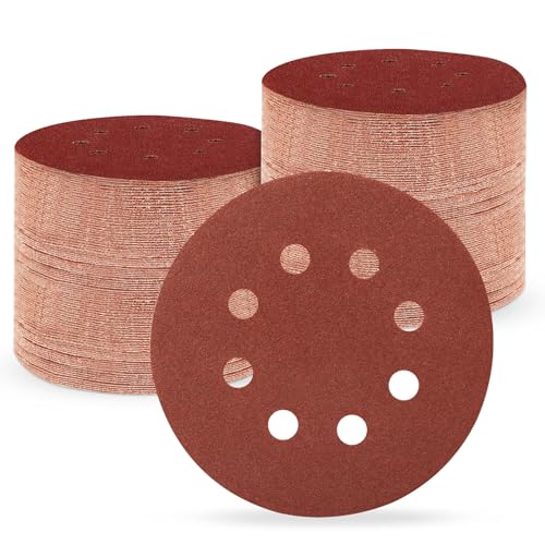 5 Inch 8 Hole Sanding Discs