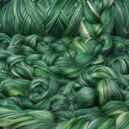 Merino Silk Luxe Tonal Designer Blend. Superfine Merino