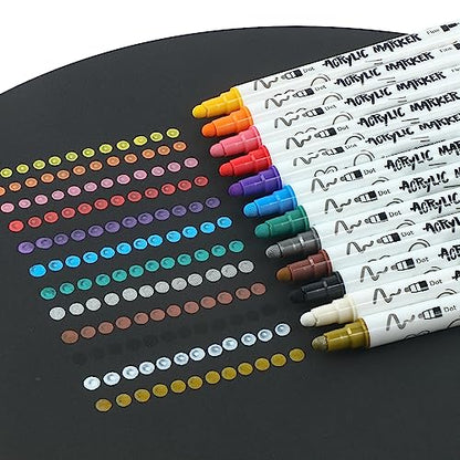 12 Color Bold and Fine Dual (12 Count)
