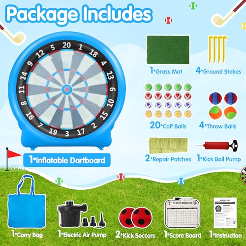 6FT Inflatable Dartboard