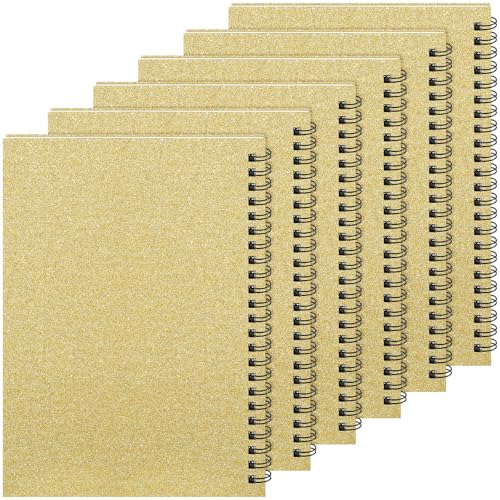 6 Pcs Spiral Notebooks (6 Count)