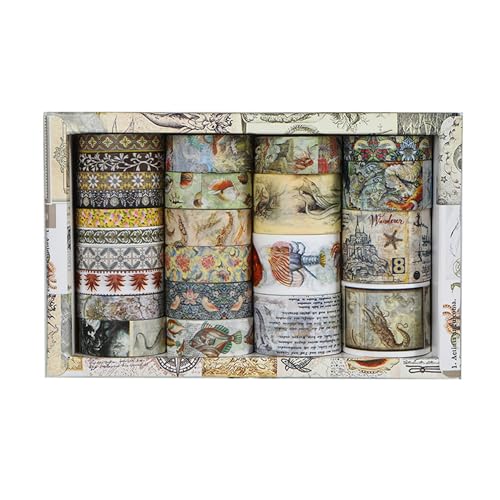 Vintage Washi Tape Set (24 Count)