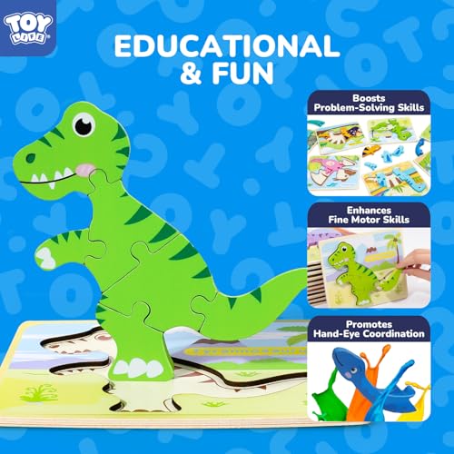 Toddler Puzzles Ages 2 (7 Count)