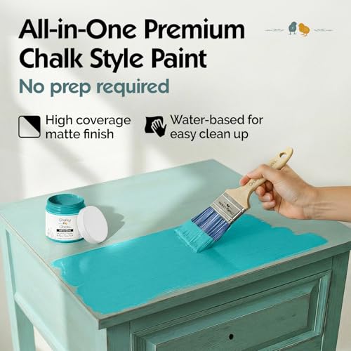 Mermaid 16 Fl Oz Chalk Paint for Furniture All in One