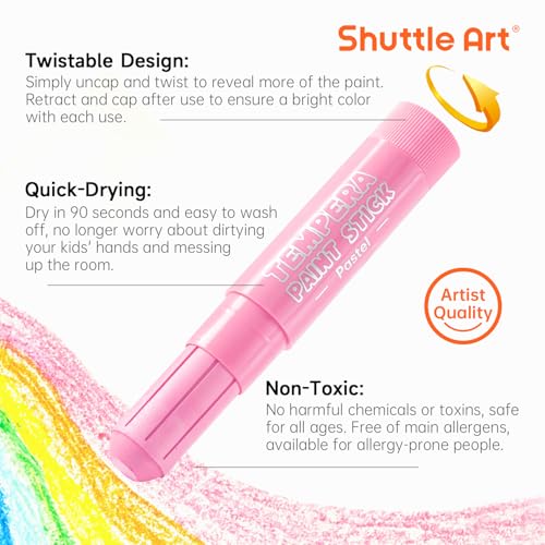 Tempera Paint Sticks (20 Count)