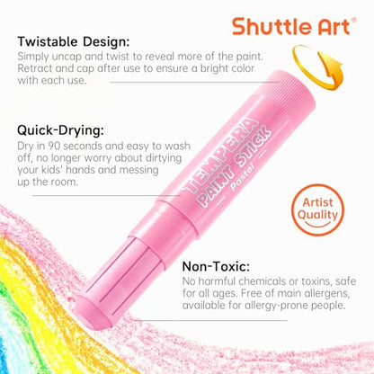 Tempera Paint Sticks (20 Count)