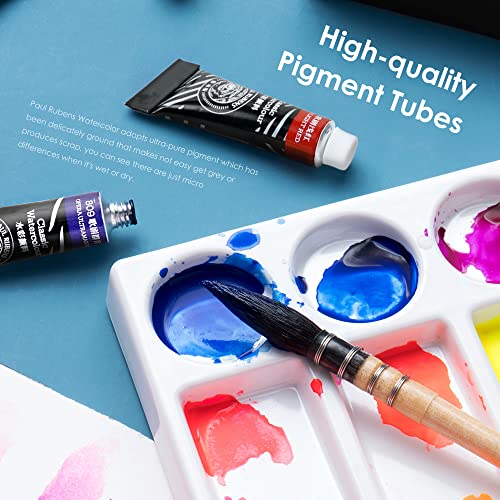 Watercolor Paint 14 Vibrant Neon Colors Watercolor Tubes (200 Ounce)