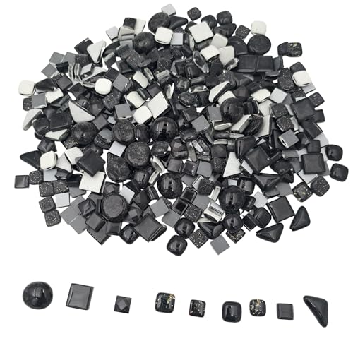 1.1LB Mixed Color Irregular Crystal Mosaic Tiles (17.637 Ounce)