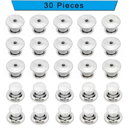 30 PCS Pin Backs Locking