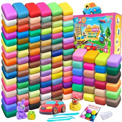 Air Dry Clay 120 Colors
