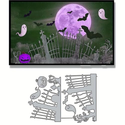Halloween Metal Cutting Die for Scrapbooking