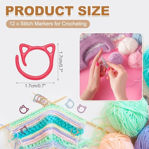 Cat Crochet Stitch Markers
