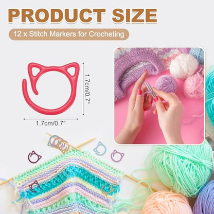 Cat Crochet Stitch Markers