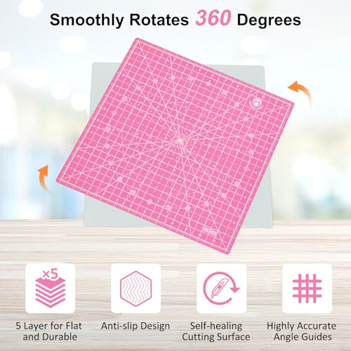 12"x12" Rotating Cutting Mat