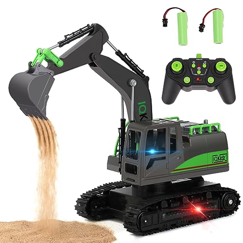 Remote Control Excavator Toys for Boys 4
